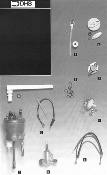 Exploded Diagram for COMPLETE MODEL