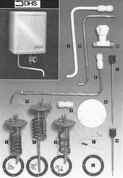 Exploded Diagram for COMPLETE MODEL