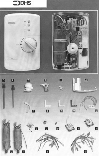 Exploded Diagram for COMPLETE MODEL