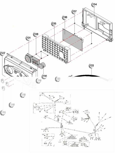 Exploded Diagram for CONTROL PANEL