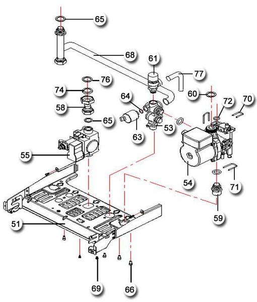 Exploded Diagram for HYDROBLOCK GROUP