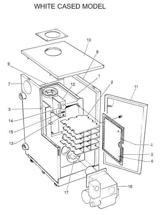 Exploded Diagram for BOILER ASSEMBLY