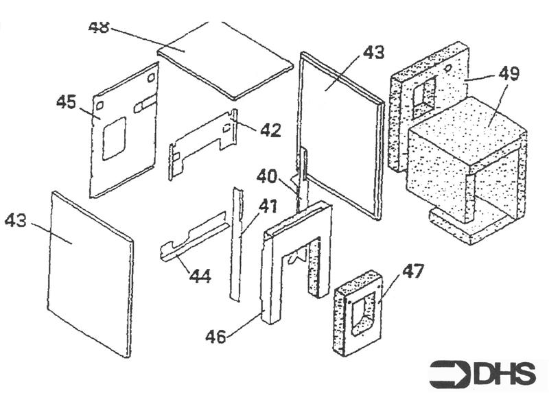Exploded Diagram for CASING ASSY