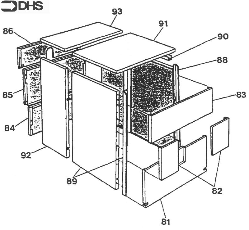 Exploded Diagram for CASING ASSY