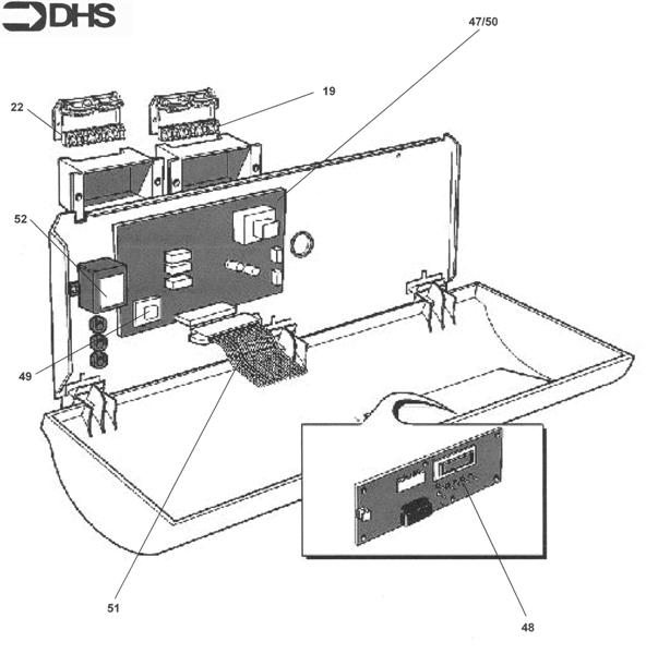 CONTROL BOX CXDI 110-180 logo