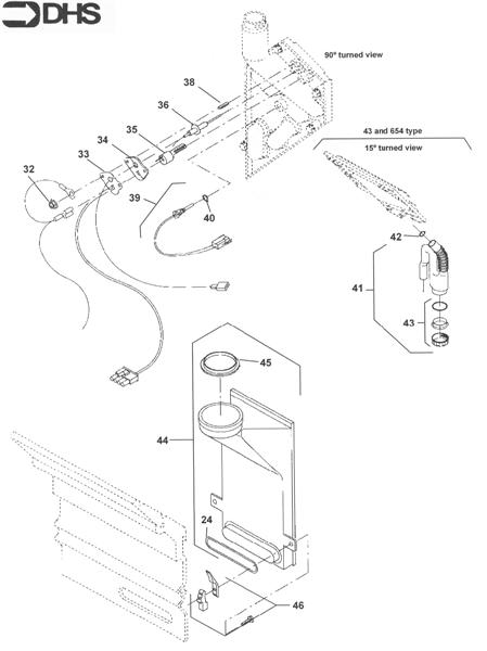 Exploded Diagram for HEAT EXCHANGER 2