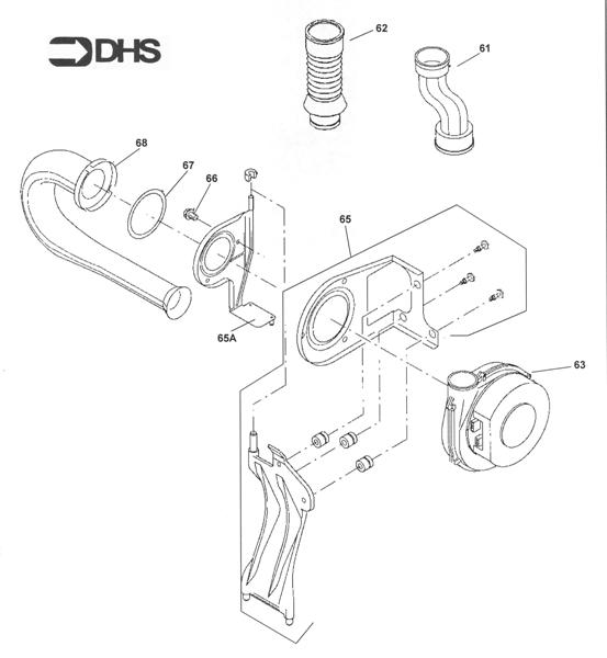 Exploded Diagram for FAN/ AIR SUPPLY UNIT