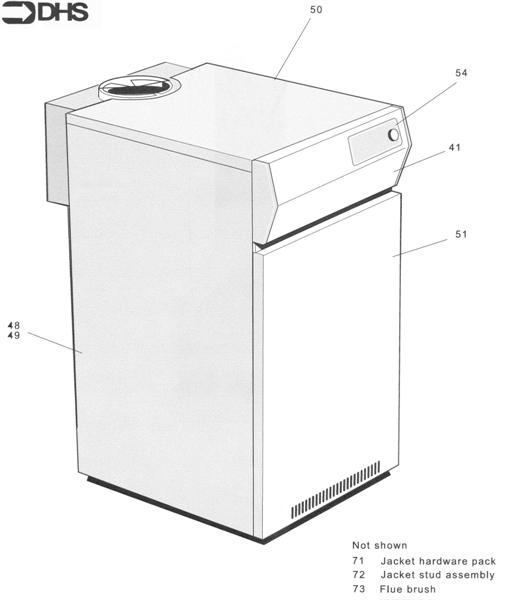 Exploded Diagram for CASING ASSY
