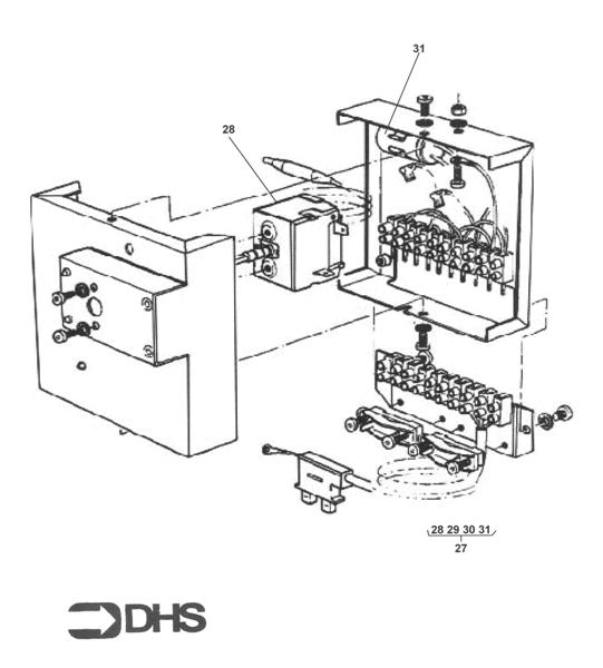 Exploded Diagram for CONTROL BOX ASSY
