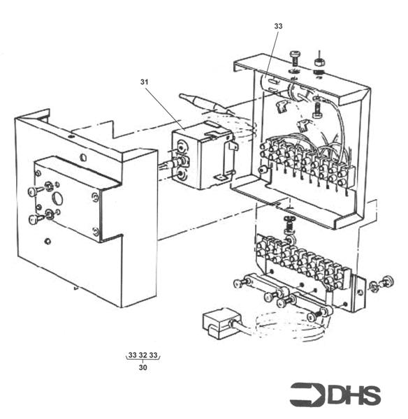 Exploded Diagram for CONTROL BOX ASSY