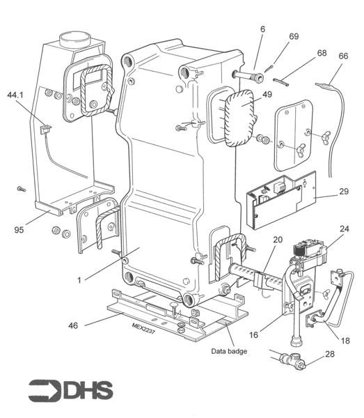 Exploded Diagram for BOILER