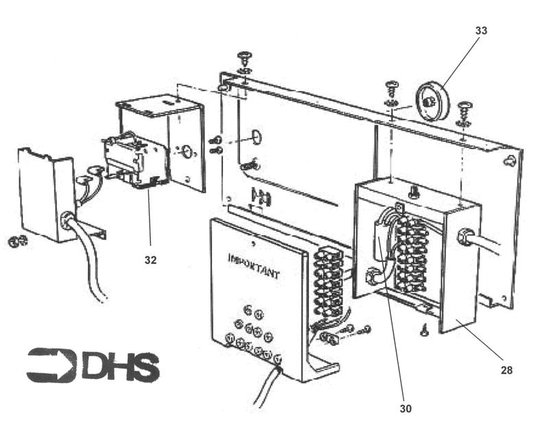 Exploded Diagram for CONTROLS