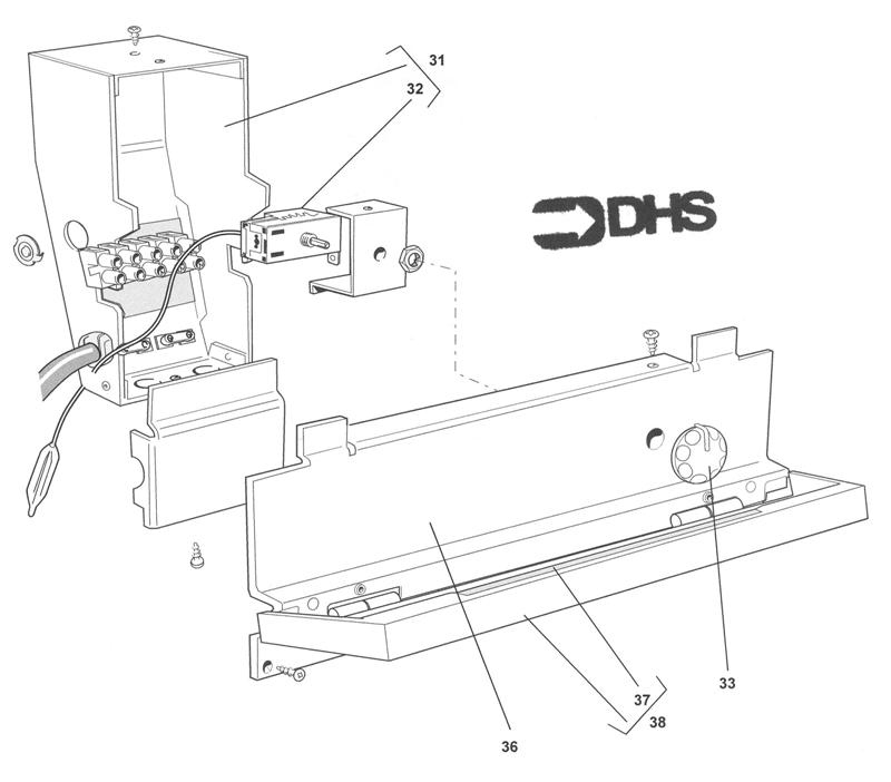 Exploded Diagram for CONTROL PANEL