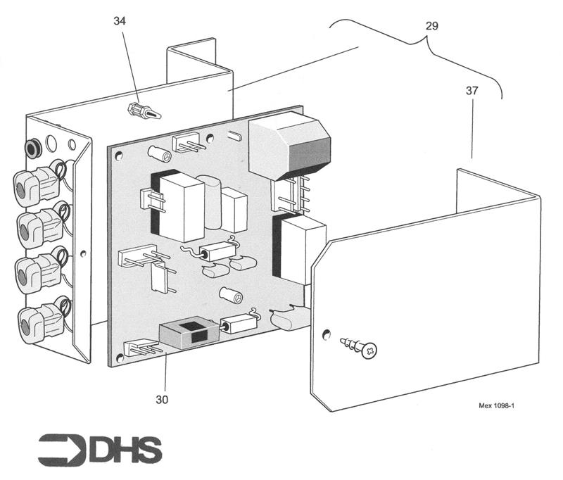 Exploded Diagram for PCB BOX