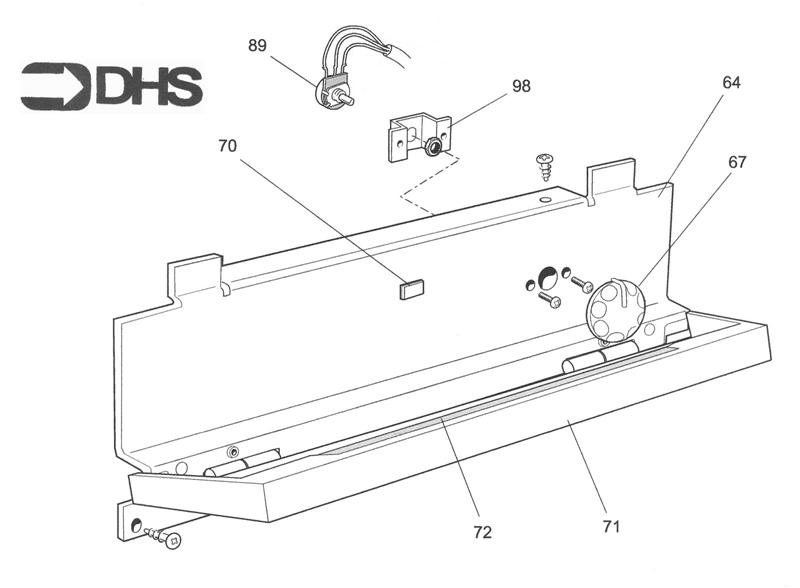 Exploded Diagram for CONTROL PANEL