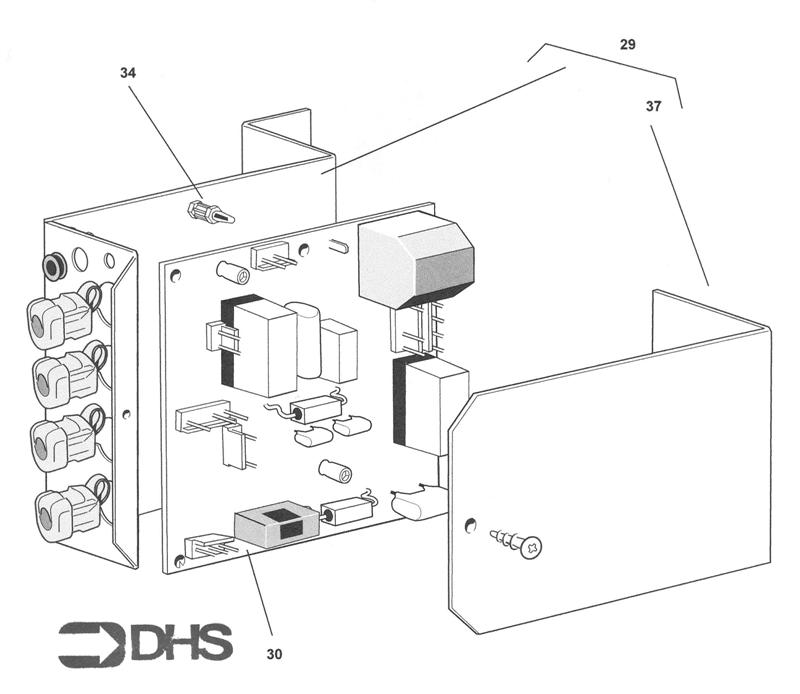 Exploded Diagram for PCB BOX