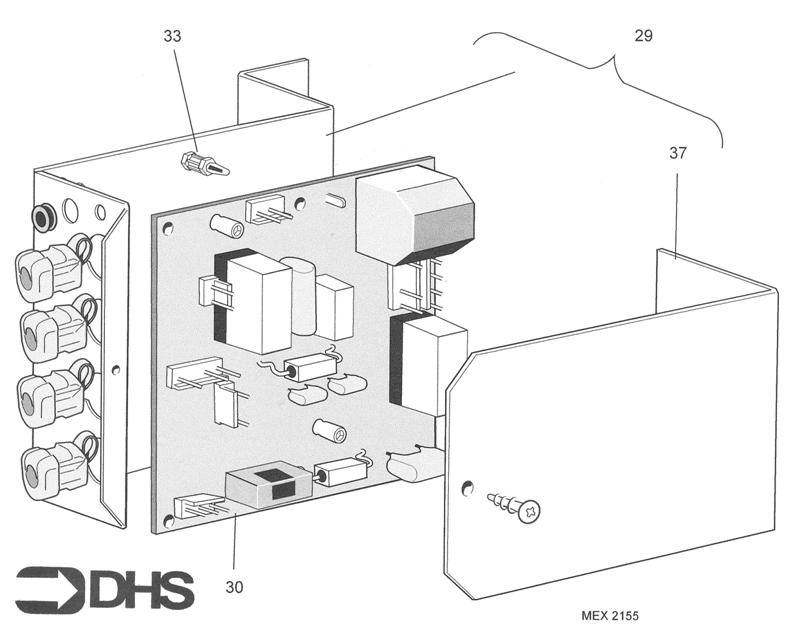 Exploded Diagram for PCB BOX
