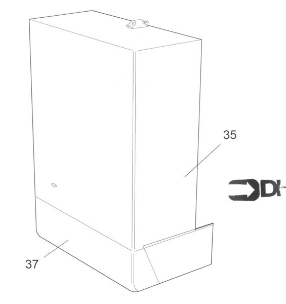 Exploded Diagram for CASING ASSY