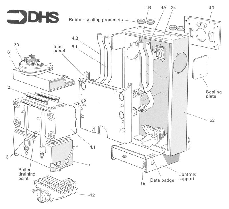 Exploded Diagram for BOILER