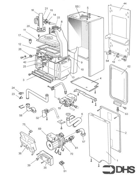 Exploded Diagram for BOILER