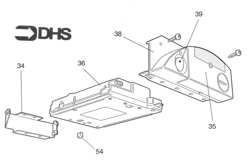 Exploded Diagram for CONTROLS ASSY