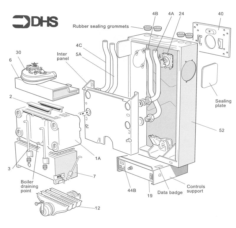 Exploded Diagram for BOILER