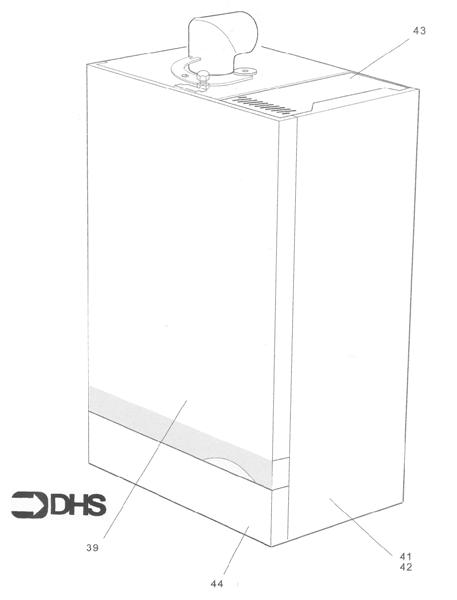 Exploded Diagram for CASING ASSY