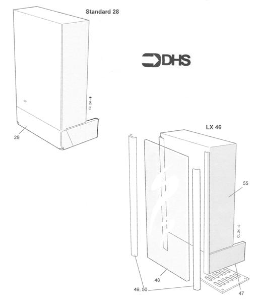 Exploded Diagram for CASING ASSY