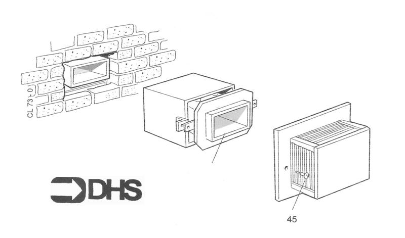 Exploded Diagram for FLUE ASSY