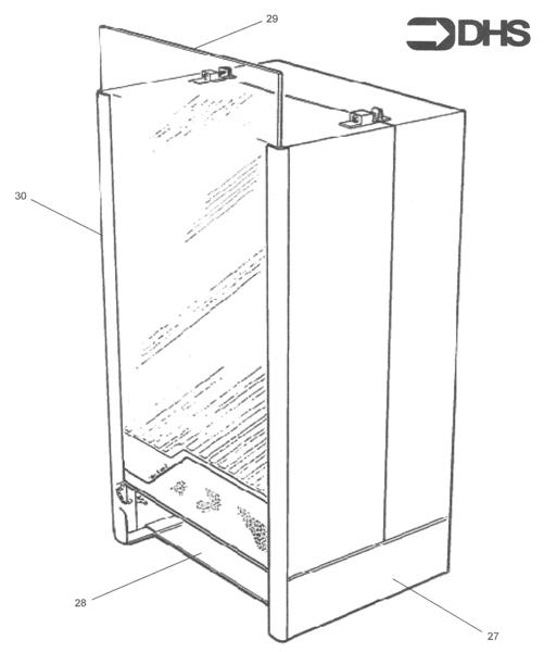 Exploded Diagram for CASING ASSY