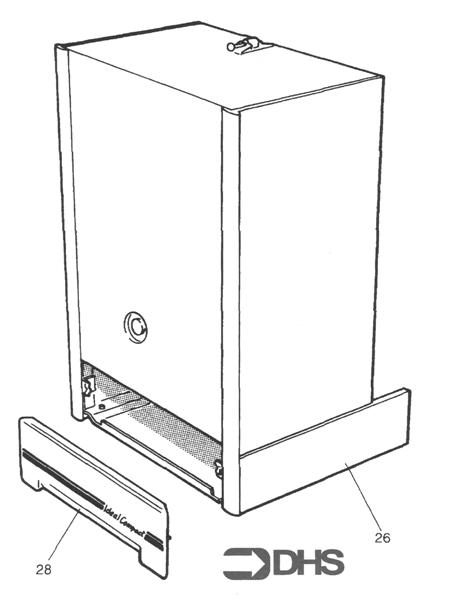 Exploded Diagram for CASING ASSY