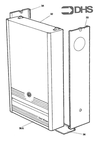 Exploded Diagram for CASING ASSY