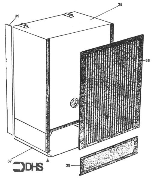 Exploded Diagram for CASING ASSY