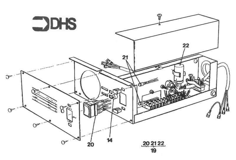Exploded Diagram for CONTROL BOX
