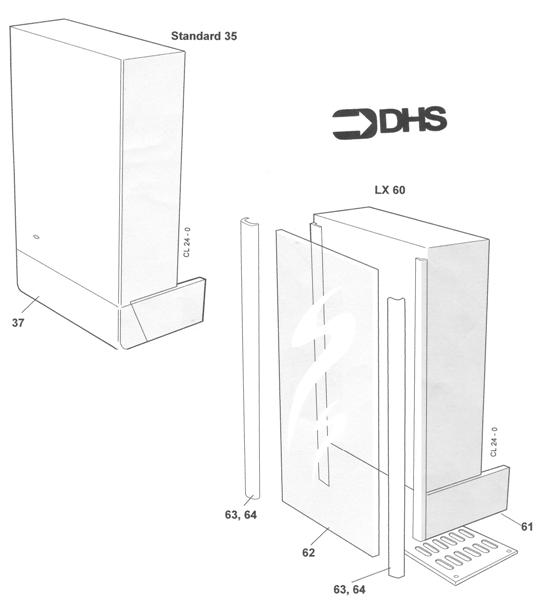Exploded Diagram for CASING ASSY