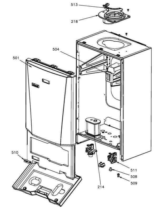 Exploded Diagram for CHASSIS