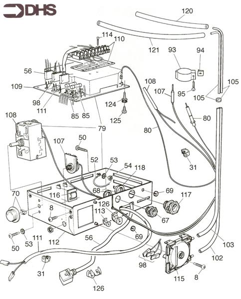 Exploded Diagram for CONTROLS