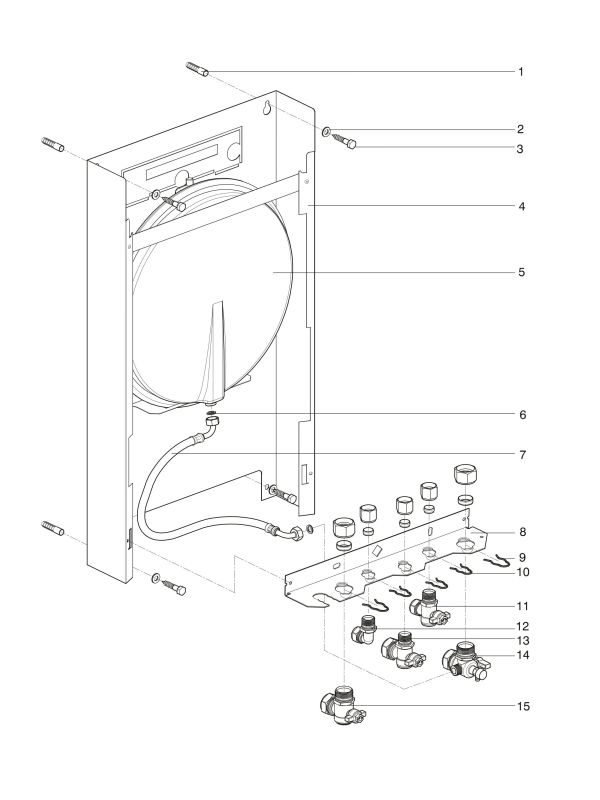 Exploded Diagram for MOUNTING & ACCESSORIES