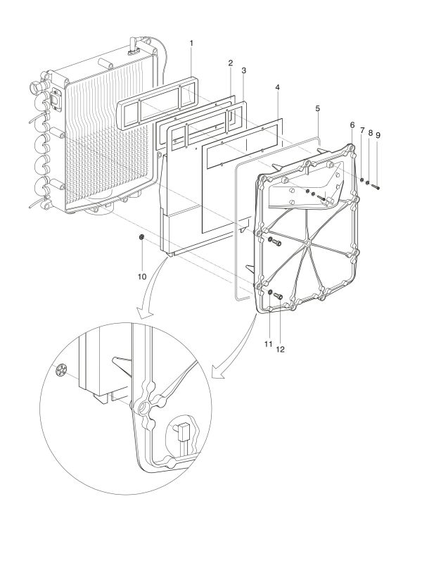 Exploded Diagram for BURNER
