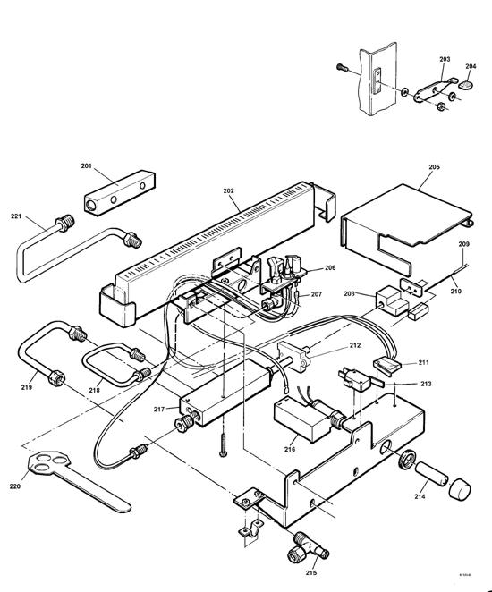 Exploded Diagram for GAS PARTS