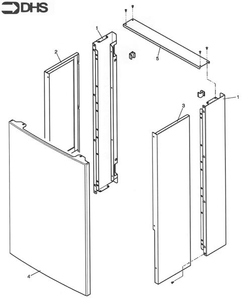 Exploded Diagram for OUTER CASE