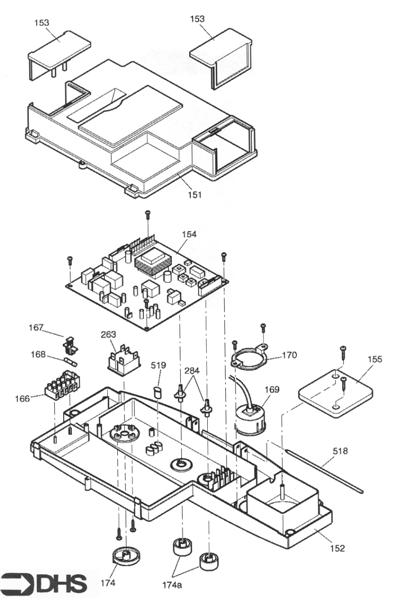 Exploded Diagram for CONTROLS