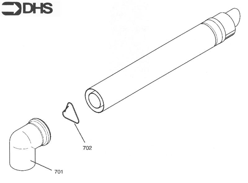 Exploded Diagram for FLUE KIT