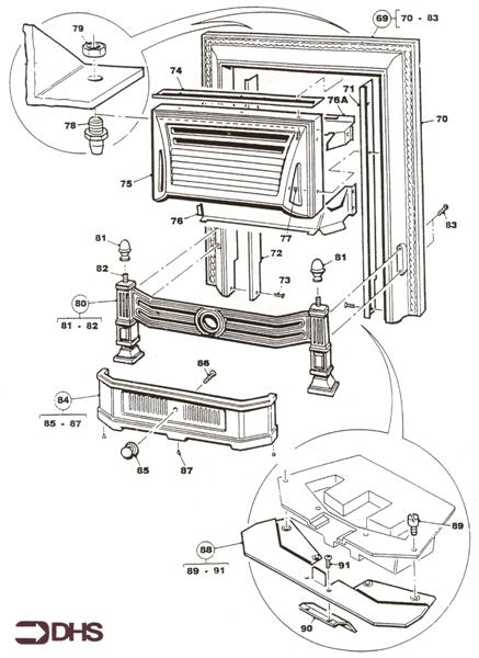 Exploded Diagram for ILLUSION FASCIA