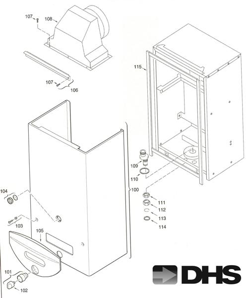 Exploded Diagram for CASING