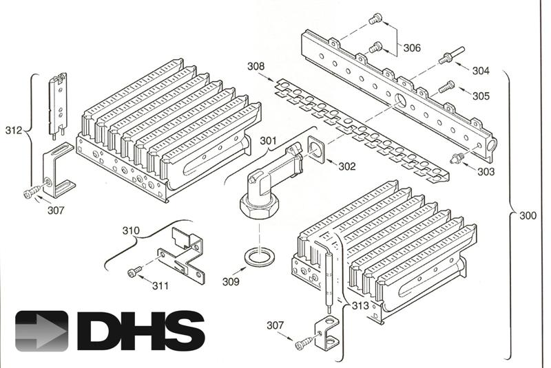 Exploded Diagram for BURNER
