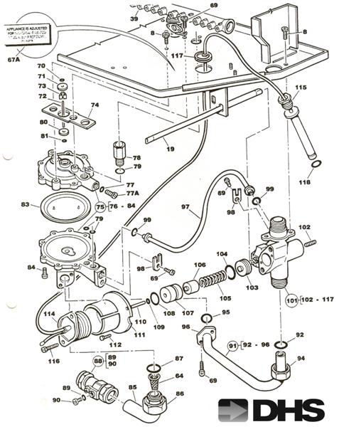 DIAPHRAGM & THERMOSTST ASSEMBL logo