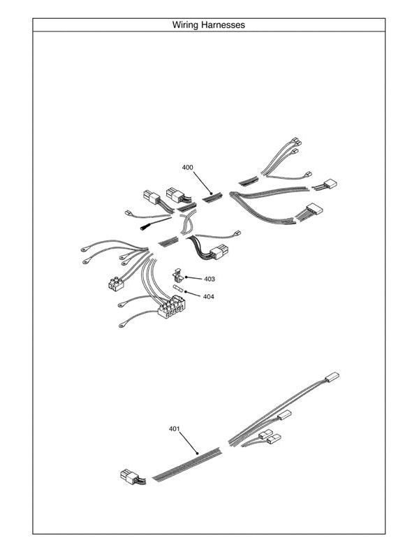 Exploded Diagram for WIRING HARNESS
