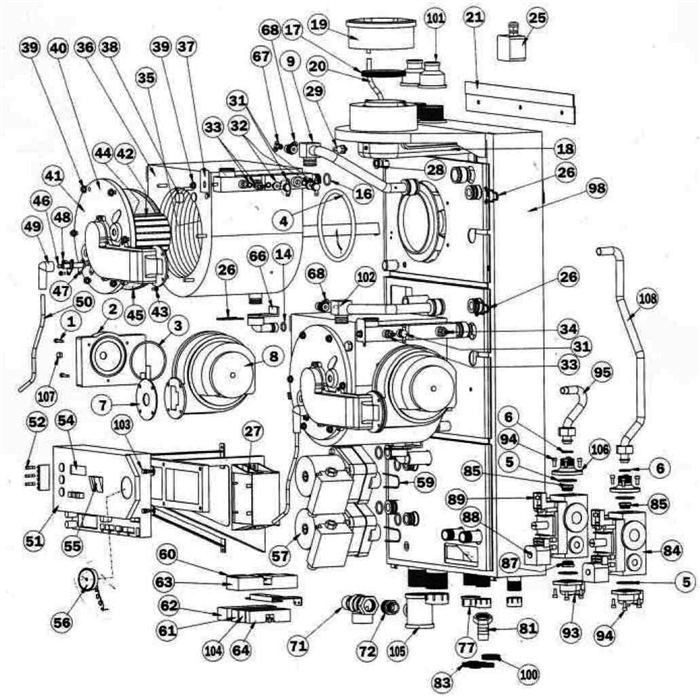 Exploded Diagram for EXPLODED VIEW