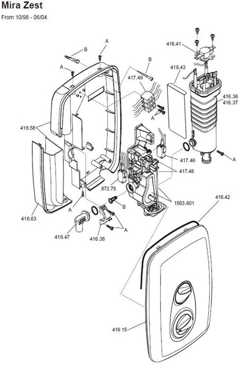Exploded Diagram for EXPLODED VIEW